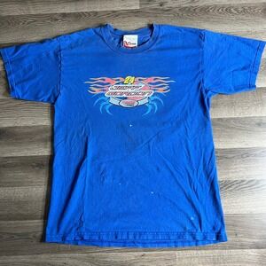 VTG 2003 Jeff Gordon T Shirt Mens M 24 Chase Authentics Dupont NASCAR Distressed